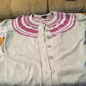 Shirt sleeved sweater